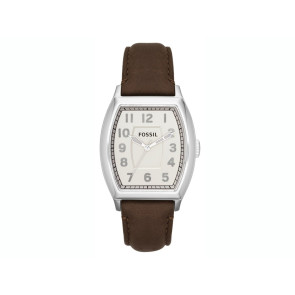 Bracelet de montre Fossil FS4880 Cuir Brun 20mm